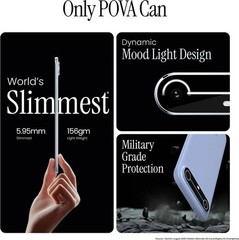 Tecno Pova Slim 5G 3D Curve Display Factory Unlocked 8GB RAM 128GB ROM-WHITE