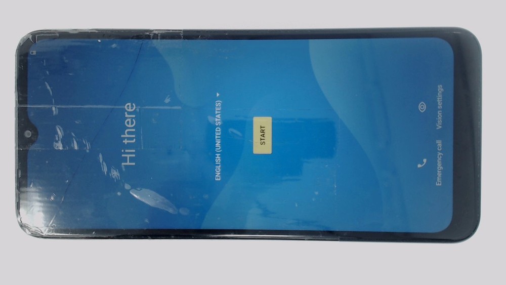 REVVL V TMRVL4G Cellphone (Black 32GB 3GB) MetroPCS CRACKED