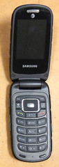 Samsung Rugby 3 III SGH-A997 – Gray and Black ( AT&T ) Cellular Flip Phone