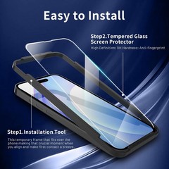 3PCS Screen Protector for iPhone 14 Pro Max 6.7 Inch Tempered Glass Ultra Resist