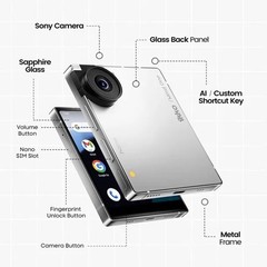 IKKO MindOne Pro 4.05″ AMOLED 90Hz 8/256GB Octa-Core 50MP 2200mAh By FedEx