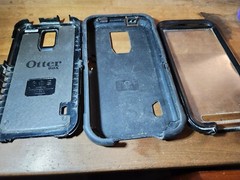 Original Samsung S5 Active 16GB AT&T Smartphone 4G LTE SM-G870A & Otter Box