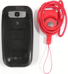 LG True B470 – Black and Gray ( AT&T ) Cellular Flip Phone – Bundled