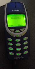 100% Genuine NOKIA PHONE 3360 – AT&T With Leather Case & Charger