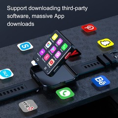 4G Smart Watch Pad 2.64In Larger Screen Android 11 WiFi 5MP Camera Smart Watch