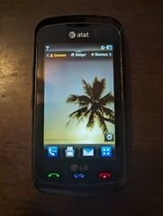 LG Encore GT550 Black – AT&T – Tested Working – Phone Only – No SIM or cables