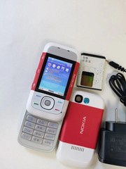 Nokia 5300 RED Unlocked GSM 900/1800/1900 Classic game Mobile Phone