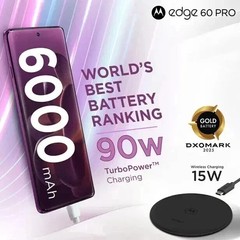 MOTOROLA Moto Edge 60 Pro 5G-Factory Unlock Dual SIM-12GB 256GB-Sparkling Grape