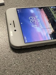 For Part Only White Locked Apple iPhone 8 64GB Silver A1863 MQ732LL/A
