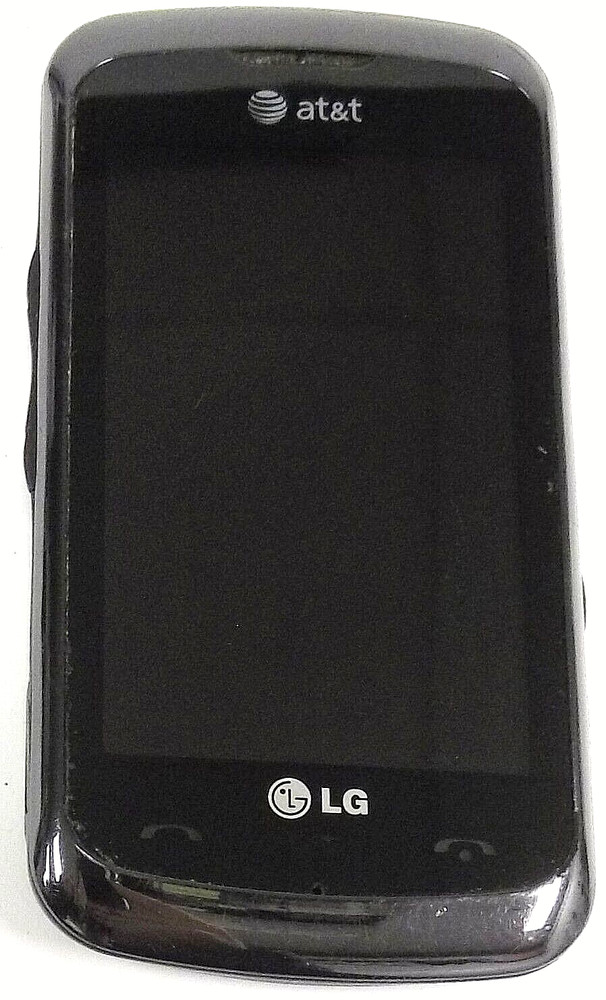 LG Encore GT550 – Black and Gray ( AT&T ) Rare Cellular Touch-Screen Phone