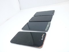 Lot of 4 Working Cracked LG Smartphones – Rebel 4 / Journey / G3 / K20 Plus