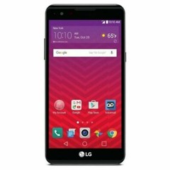 NEW Virgin Mobile LG X Charge Smartphone LGSP320AVP Titan Black 16GB 5.5″ screen