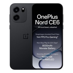 OnePlus Nord CE6 | 8GB+128GB | Black | Snapdragon 7s Gen 4 | Global Version