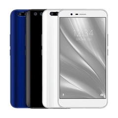 FREETEL SAMURAI REI 2 DUAL CAMERA DUAL SIM UNLOCKED NEW JAPAN BLACK KIWAMI