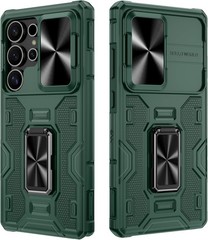 For Galaxy S24 Ultra Case Military Grade Protection Cover Rugged Kickstand Ring