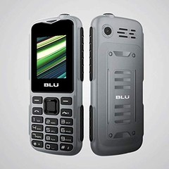Tank Mini T650 1.8 GSM Unlocked 32MB Dual-SIM Flashlight Cellphone (Gray)