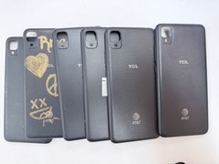 LOT OF 6 x UNLOCKED AT&T / CRICKET TCL 30z 4188R / 4188C 4G LTE Smart Phones