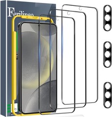 For Samsung Galaxy S24 6.2in Tempered Glass Screen and Camera Lens Protector 3+3