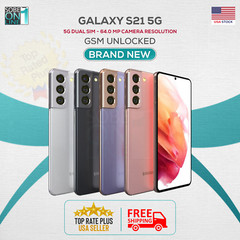 A+ Hand Set Samsung Galaxy S21 5G SM-G991U 128GB 8GB RAM FACTORY UNLOCKED 64MP