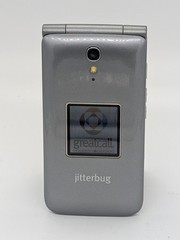 Alcatel OT Jitterbug Flip 4043S – Gray ( GreatCall ) 4G LTE OneTouch Smartphone