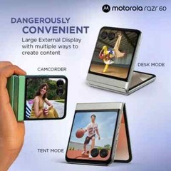 MOTOROLA Razr 60 (PANTONE Spring Bud, 256 GB) (8 GB RAM)-GLOBAL VERSION