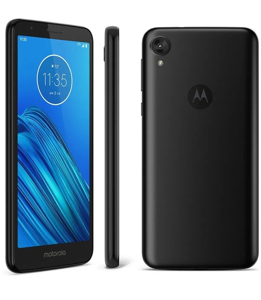 Motorola Moto E6 XT2005DL 16GB Black TracFone Android 9 Smart Phone Grade A,