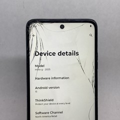 Motorola Moto G 5G 2025 XT2513-1 128GB Forest Gray Factory Unlocked Cracked READ
