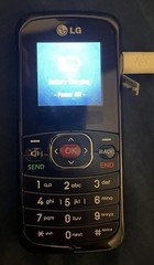 LG 102 – Access Wireless Cellular Phone – locked no cord