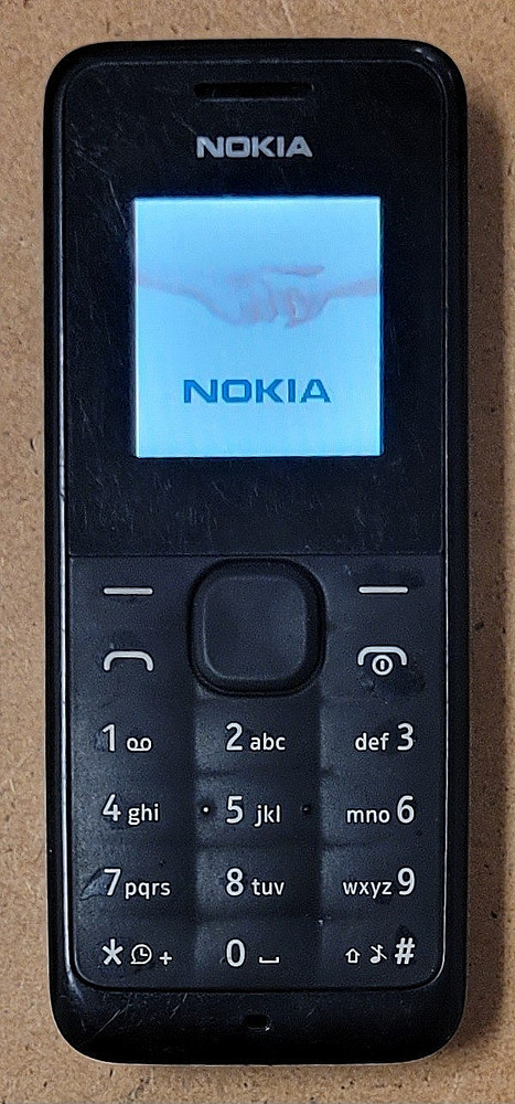 Nokia 105 / RM-412 – Black ( Unlocked ) International Cellular Phone – READ