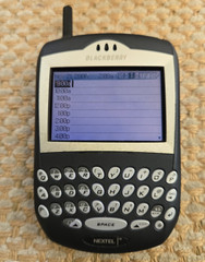 Vintage Nextel BlackBerry 7520 Smartphone – Complete Boxed Set (Collectible)