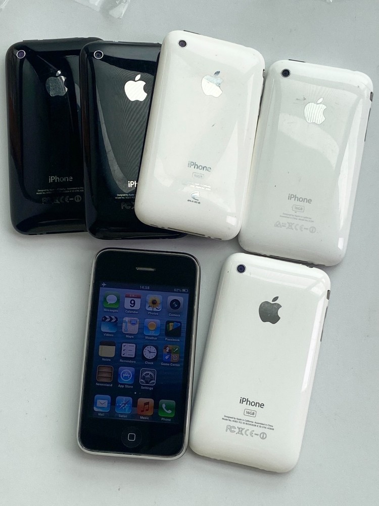 Apple iPhone 3GS-8GB/16GB/32GB -Unlocked-Black/White Good for Collection Tested
