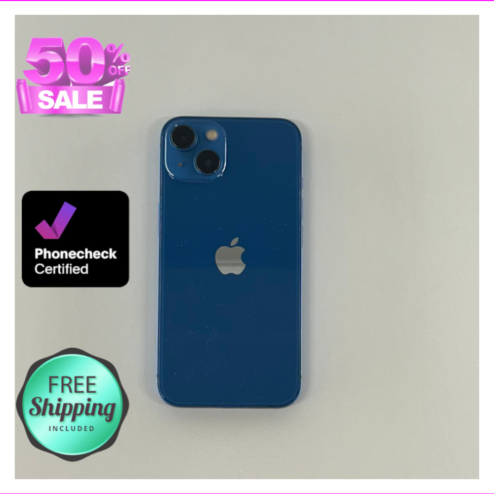 Apple iPhone 13 128GB/256GB – Mint, Black, White, Blue, Pink – Verizon/AT&T 5G