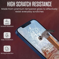 Screen Protector for iPhone 16 Plus 15 Plus 15 Pro Max Anti Scratch Clear 78 Cha