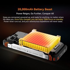 Blackview XPLORE 1 5G Rugged Phone Android 15.0 NFC Mobile Waterproof Unlocked