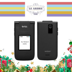 Unlocked Orbic Journey V RC2200L Black 4G LTE Postpaid Flip Phone – FLAWLESS