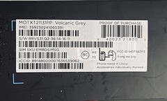 New/Sealed Verizon Motorola One 5GUW Ace Prepaid Volcanic Gray 64GB World Device