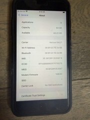 USED Apple iPhone 8 Plus 64GB Unlocked – 95% Battery Health Faint Screen Crack