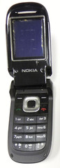 Nokia 2660 – Silver and Black ( Cincinnati Bell ) Rare Cellular Flip Phone