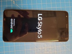 LG Stylo 5 Smartphone White T-Mobile Android Cell Phone 32GB Storage For Parts
