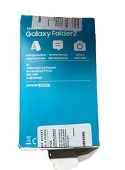 Samsung Galaxy Folder 2 g1650 Touchscreen Flip Phone Black Brand New