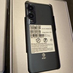 AT&T Prepaid AT&T Verge (64GB) Android 14 – Galactic Blue Color SL219A