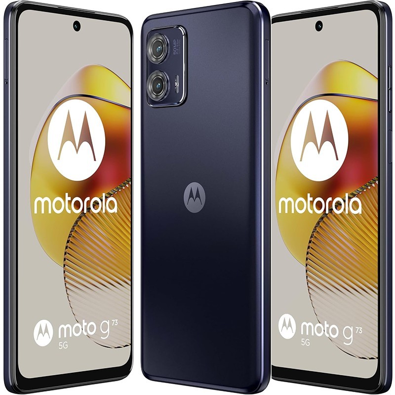 Motorola Moto G73 5G Original Mobile Phone Unlocked 50MP WIFI Bluetooth Dual-SIM
