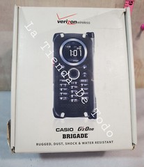 CASIO GZONE BRIGADE RUGGED FLIP KEYBOARDCELLPHONE SOLD AS NOVELTY COLLECTIBLE