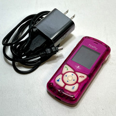Firefly GSM Mobile Cell Phone Pink AT&T Needs Battery Tested Works