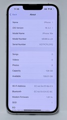 Apple iPhone 16e 5G 128GB eSIM MD0E4LL/A- Carrier Lock