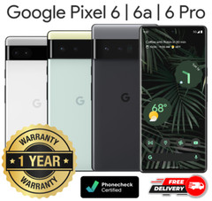 Google Pixel 6 | 6a | 6 Pro – 128GB 256GB 512GB – Unlocked Verizon AT&T T-Mobile