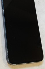 USED BLUE GSM UNLOCKED iPhone 12, 256GB A2172 MGFJ3LL/A, 82% BATTERY iOS 18.5