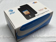U102AA Cingular Flip IV 2.8″ 4GB I Black 4G-LTE AT&T I With AT&T SIMCARD