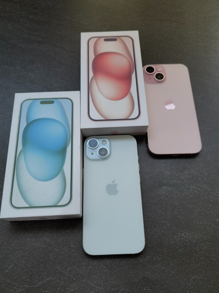 Working well Apple iPhone 15-128GB/256GB 6.1″ 48MP (Unlocked) with face ID