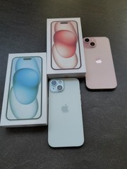 Working well Apple iPhone 15-128GB/256GB 6.1″ 48MP (Unlocked) with face ID